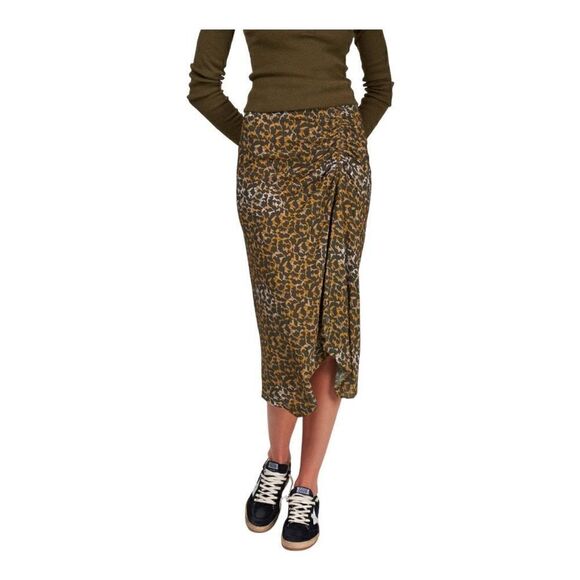 Isabel marant Azaria Silk Midi Skirt Size 2 (34) NWT - Picture 1 of 8